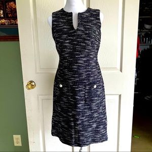 Size 2 Karl Lagerfeld work, dress,or party elegant outfit NWT black white